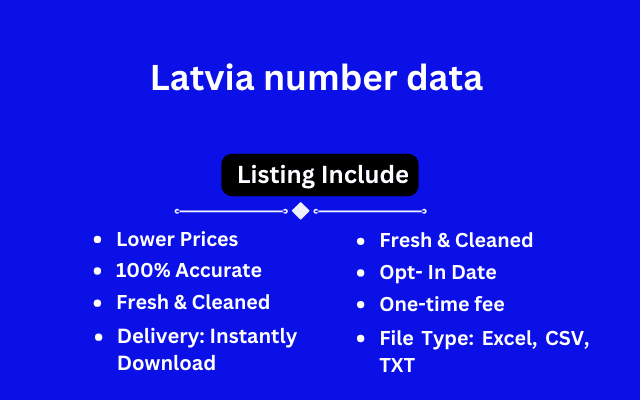 Latvia number data